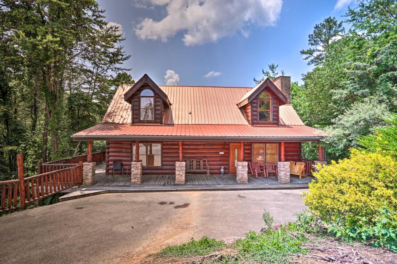 Pigeon Forge Getaway With Covered Patio And Hot Tub! Luaran gambar