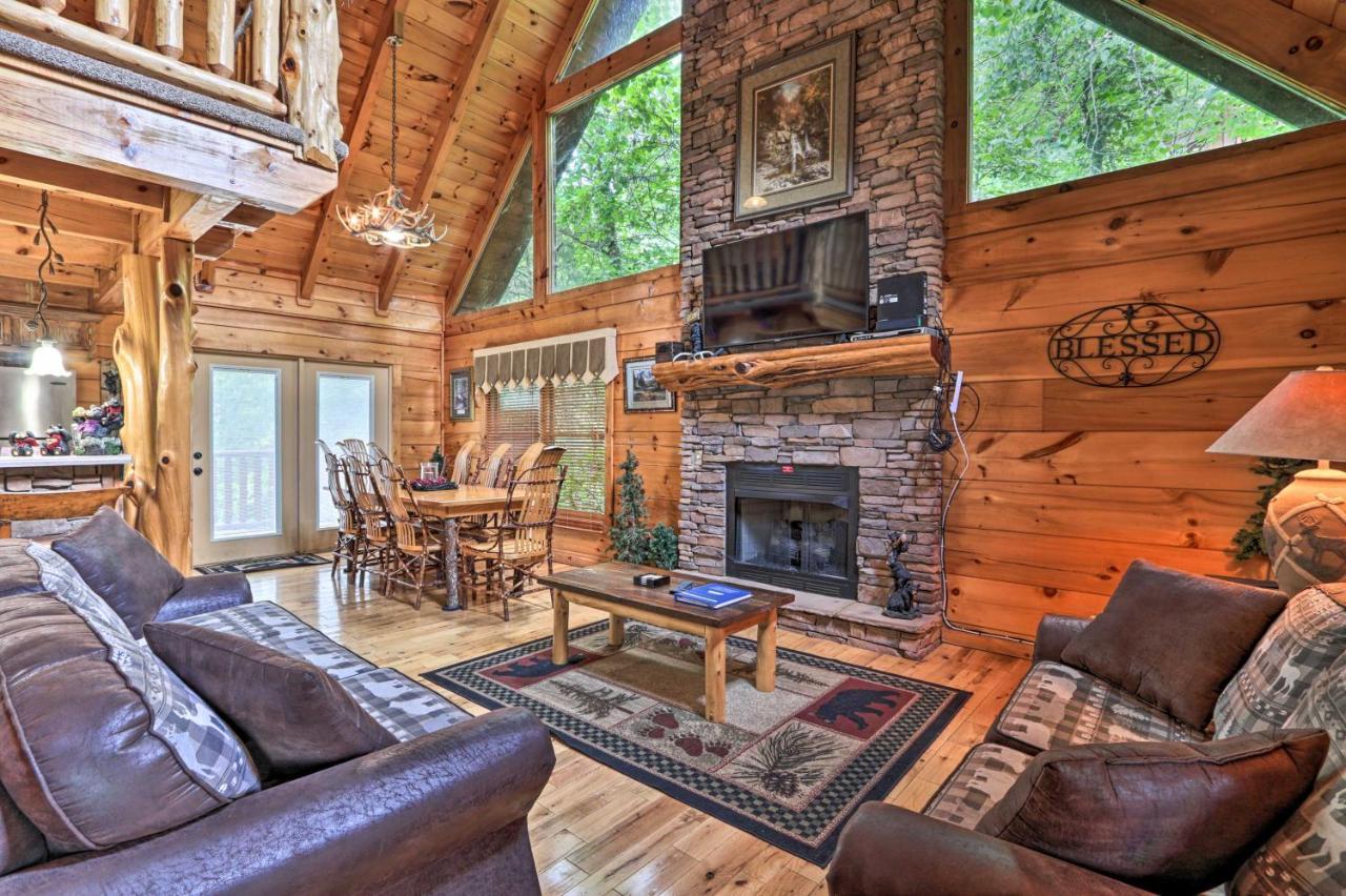 Pigeon Forge Getaway With Covered Patio And Hot Tub! Luaran gambar
